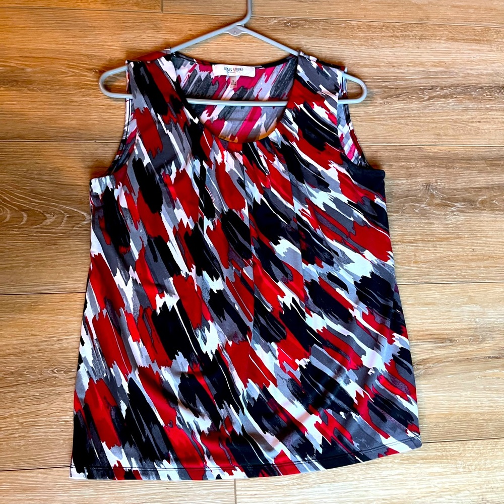 Jones Studio Medium Abstract Blouse